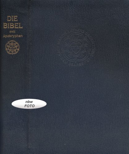 9783438012067: Bibelausgaben, Lutherbibel Taschenausgabe mit Apokryphen, Leder schwarz mit Goldschnitt (Nr.1206)