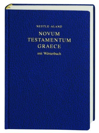9783438051073: Novum Testamentum Graece. Mit Wrterbuch: Novum Testamentum Graece (Nr. 5100) und Kleines Wrterbuch zum Neuen Testament (Nr. 5127) in einem Band