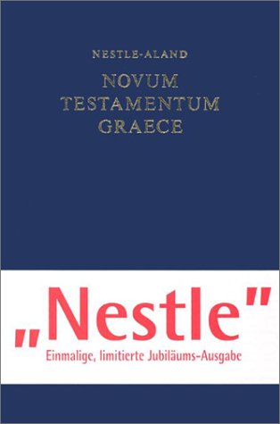 9783438051080: Nestle-Aland NOVUM TESTAMENTUM GRAECE