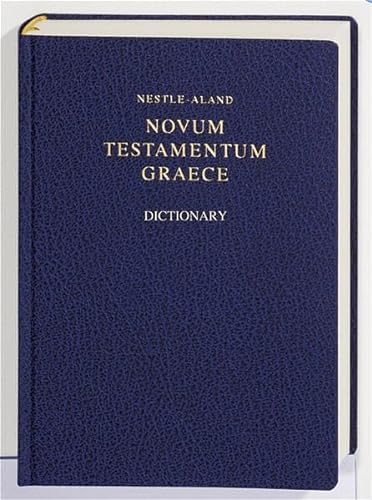 9783438051158: Nestle-aland: Greek New Testament W/concise Dictionary