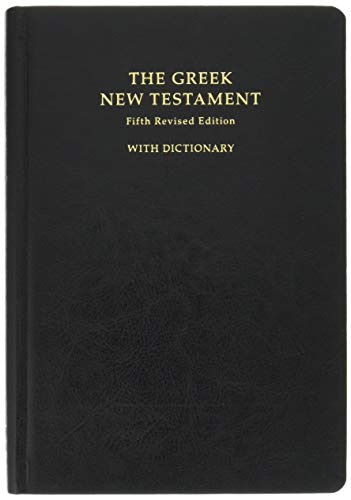 9783438051189: The greek new testament 28 with dictionnary (gr/eng) 5. edition