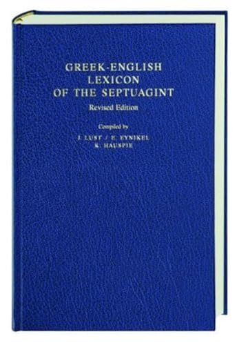 9783438051240: Greek-English Lex of the Sep