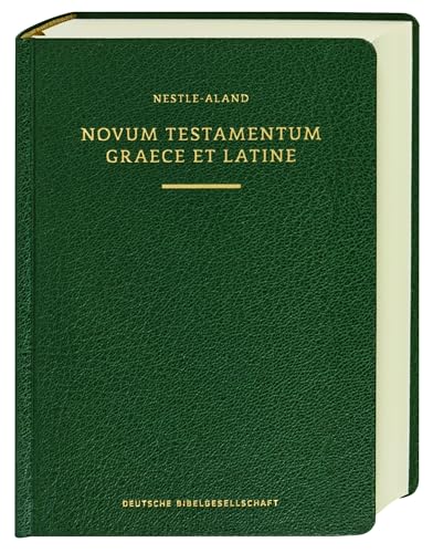 9783438051639: Novum Testamentum Graece et Latine: Nestle-Aland [28th Revised Edition] (Ediciones cientficas de la Deutsche Bibelgesellschaft)