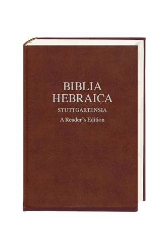 Stock image for Biblia Hebraica Stuttgartensia: A Reader's Edition for sale by Revaluation Books