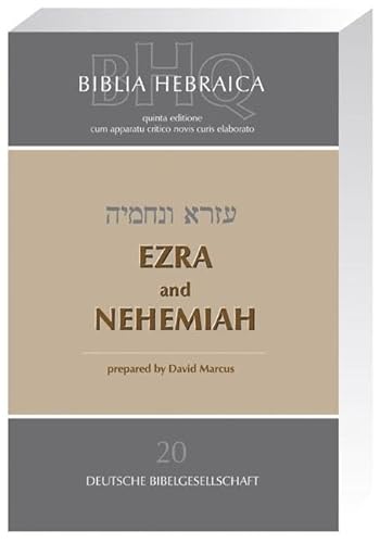 Stock image for Biblia Hebraica Quinta: Ezra and Nehemiah for sale by Revaluation Books