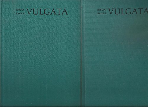 9783438053022: Biblia Sacra: Iuxta Vulgatam Versionem, 2 volumes. Tomus I Genesis - Psalmi, Tomus II Proverbia - Apocalypsis Appendix
