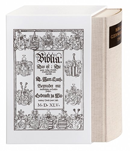 Biblia Germanica 1545 -Language: german by Luther, Martin: New