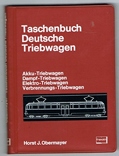 Beispielbild fr Taschenbuch Deutsche Triebwagen zum Verkauf von medimops