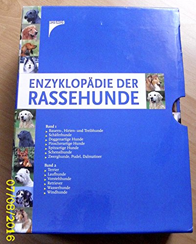 Beispielbild fr Enzyklopdie der Rassehunde: Ursprung. Geschichte. Zuchtziele. Eignung und Verwendung. 2 Bnde. zum Verkauf von Kulturgutrecycling Christian Bernhardt