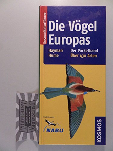 Stock image for Die Vgel Europas. Der Pocketband. ber 430 Arten for sale by medimops