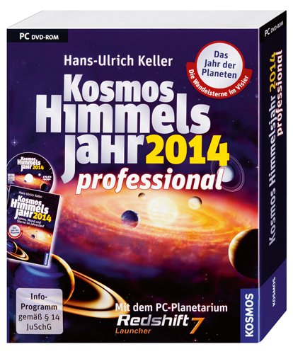 Imagen de archivo de Kosmos Himmelsjahr professional 2014: Mit dem PC-Planetarium Redshift 7 Launcher a la venta por medimops