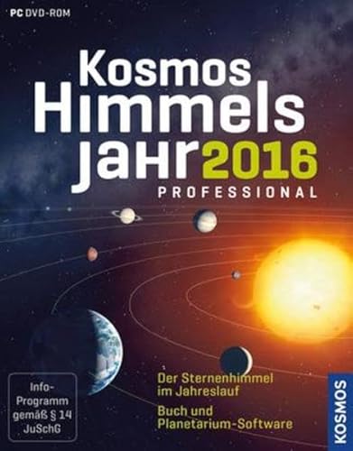 9783440145814: Kosmos Himmelsjahr professional 2016: Der Sternenhimmel im Jahreslauf: Buch und Planetarium-Software