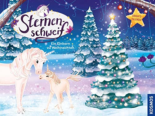 Beispielbild fr Sternenschweif Adventskalender, Ein Einhorn zu Weihnachten, zum Verkauf von medimops