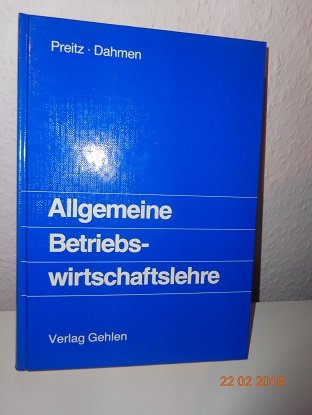 Stock image for Allgemeine Betriebswirtschaftslehre (Ein Grundri mit einem Aufgabenanhang) for sale by NEPO UG