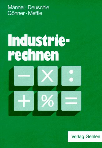 Stock image for Industrierechnen for sale by biblion2