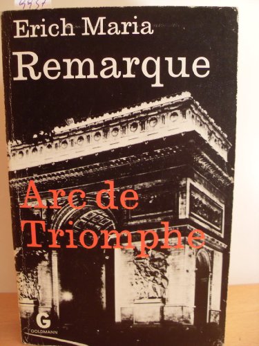 Beispielbild für Arc de Triomphe. zum Verkauf von medimops