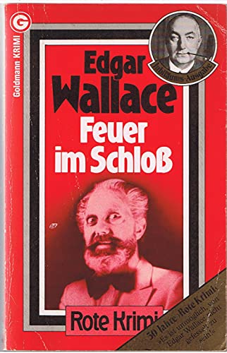 Stock image for Feuer im Schlo Edgar Wallace for sale by tomsshop.eu