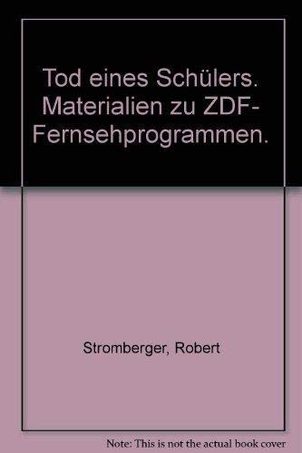 Stock image for Tod eines Schlers. Materialien zu ZDF- Fernsehprogrammen. for sale by medimops