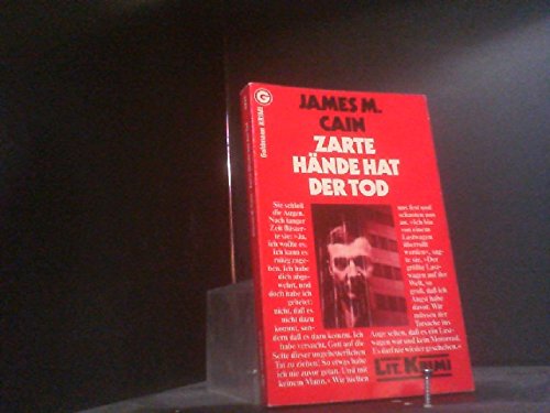 Stock image for Zarte Hnde hat der Tod for sale by DER COMICWURM - Ralf Heinig