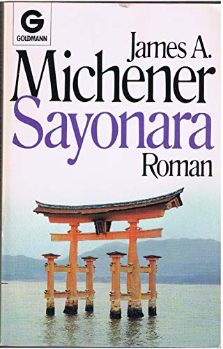 Beispielbild für Sayonara. Roman. zum Verkauf von medimops