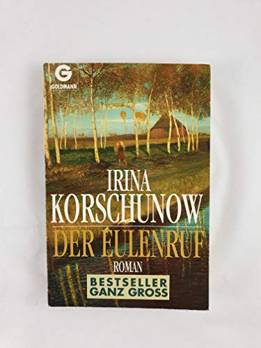 Beispielbild fr Der Eulenruf. Grodruck. Roman. ( Bestseller Ganz Gross). zum Verkauf von medimops