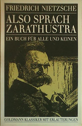Beispielbild fr Also Sprach Zarathustra: Ein Buch Fur Alle Und Keinen (German Edition) zum Verkauf von GF Books, Inc.