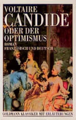 Imagen de archivo de Candide oder der Optimismus. Zweisprachige Ausgabe. Franzsisch / Deutsch. a la venta por medimops