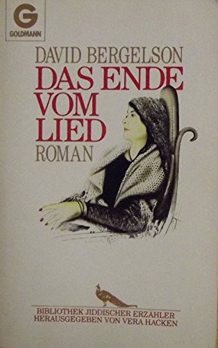 Stock image for Das Ende vom Lied. Roman. ( Bibliothek Jiddischer Erzhler). for sale by medimops