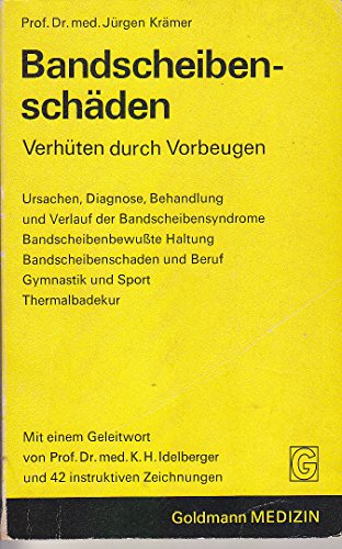 Beispielbild fr Bandscheibenschden. Verhtung durch Vorbeugen. zum Verkauf von Antiquariat Armebooks