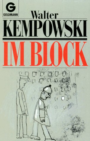 Beispielbild fr Im Block : ein Haftbericht , mit 32 Bildnotizen des Verfassers ( + mit signierter Widmung des Autors W. Kempowski!) zum Verkauf von ACADEMIA Antiquariat an der Universitt