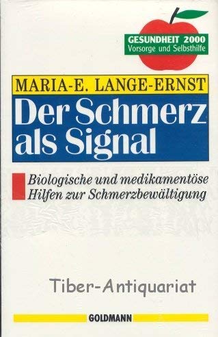 Beispielbild fr Der Schmerz als Signal zum Verkauf von Leserstrahl  (Preise inkl. MwSt.)