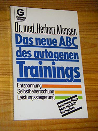Beispielbild fr ABC des autogenenen Trainings. zum Verkauf von Der Bcher-Br