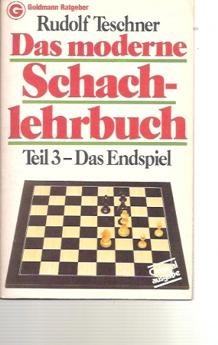 Beispielbild fr Das moderne Schachlehrbuch III. Das Endspiel. zum Verkauf von medimops