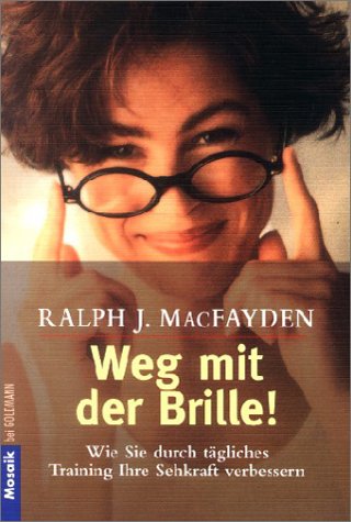 Beispielbild fr Weg mit der Brille. zum Verkauf von Wonder Book