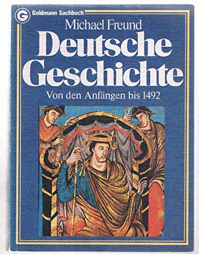 Beispielbild fr Deutsche Geschichte I. Von den Anfngen bis 1492. zum Verkauf von Versandantiquariat Felix Mcke