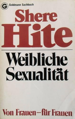 Beispielbild fr Weibliche Sexualitt. Von Frauen fr Frauen zum Verkauf von medimops