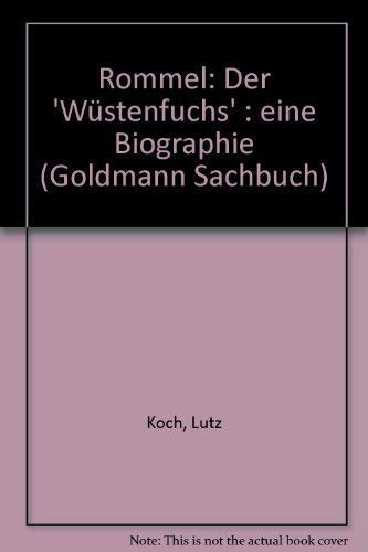 Beispielbild fr Rommel. Der Wstenfuchs zum Verkauf von Gabis Bcherlager