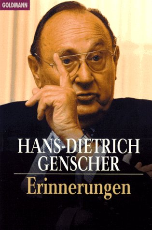 Erinnerungen. - Genscher, Hans-Dietrich