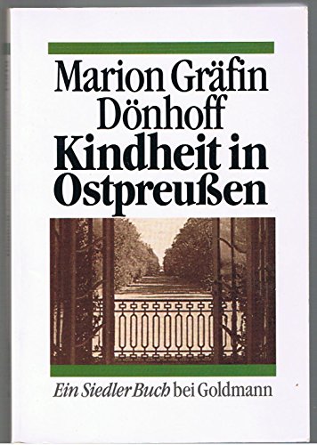 9783442128105: Kindheit in Ostpreuen - Ein Siedler Buch