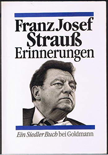 Beispielbild fr Erinnerungen (Taschenbuch) von Franz Josef Strau  (Autor) zum Verkauf von Nietzsche-Buchhandlung OHG