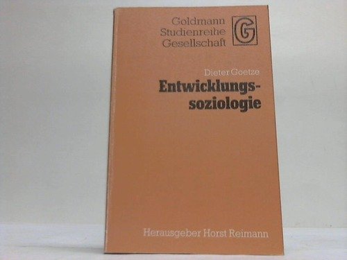 9783442133048: Entwicklungssoziologie.