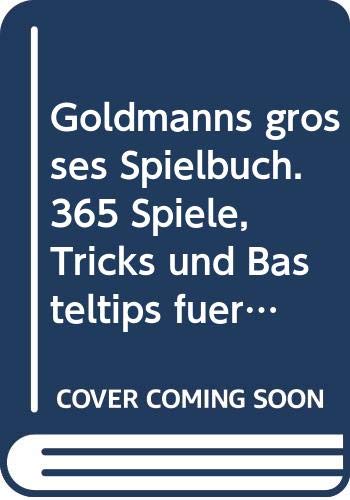 Stock image for Goldmanns groes Spielebuch for sale by DER COMICWURM - Ralf Heinig
