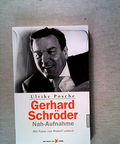 gerhard schröder. nah - aufnahme