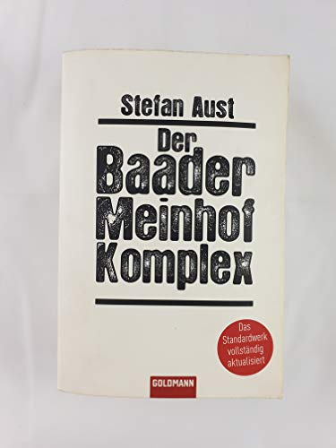 9783442155972: Der Baader Meinhof Komplex