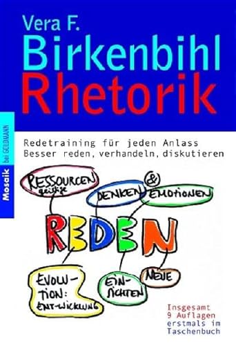 Rhetorik - Redetraining für jeden Anlass: Besser reden, verhandeln, diskutieren (Mosaik bei Goldmann) - Birkenbihl, Vera F.