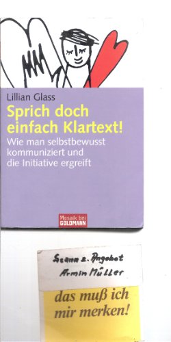 Beispielbild fr Sprich doch einfach Klartext! zum Verkauf von medimops