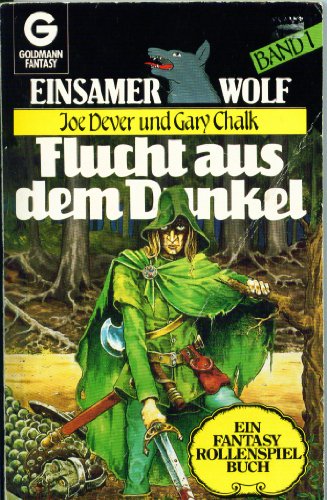 Beispielbild fr Einsamer Wolf 01. Flucht aus dem Dunkel. Ein Fantasy Rollenspiel- Buch. zum Verkauf von medimops