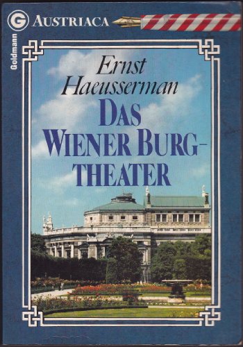 Stock image for Das Wiener Burgtheater. for sale by medimops