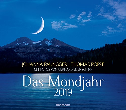 Beispielbild fr Das Mondjahr 2019: Wandkalender mit Fotos von Gerhard Eisenschink - Das Original zum Verkauf von medimops