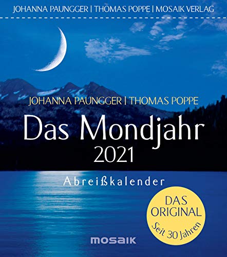 Stock image for Das Mondjahr 2021: Abreikalender - Das Original for sale by medimops